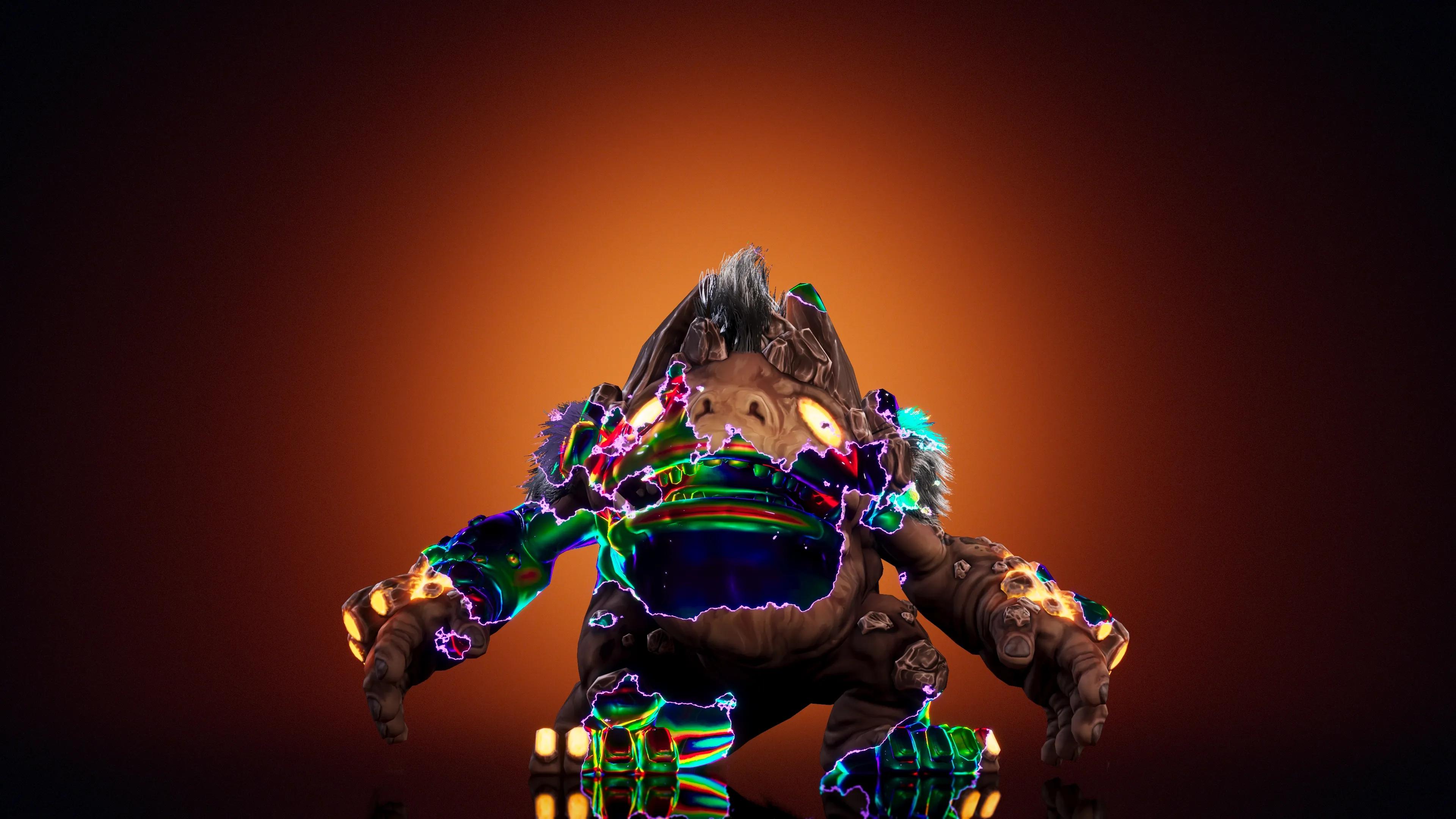 Lesser Fire Grokko