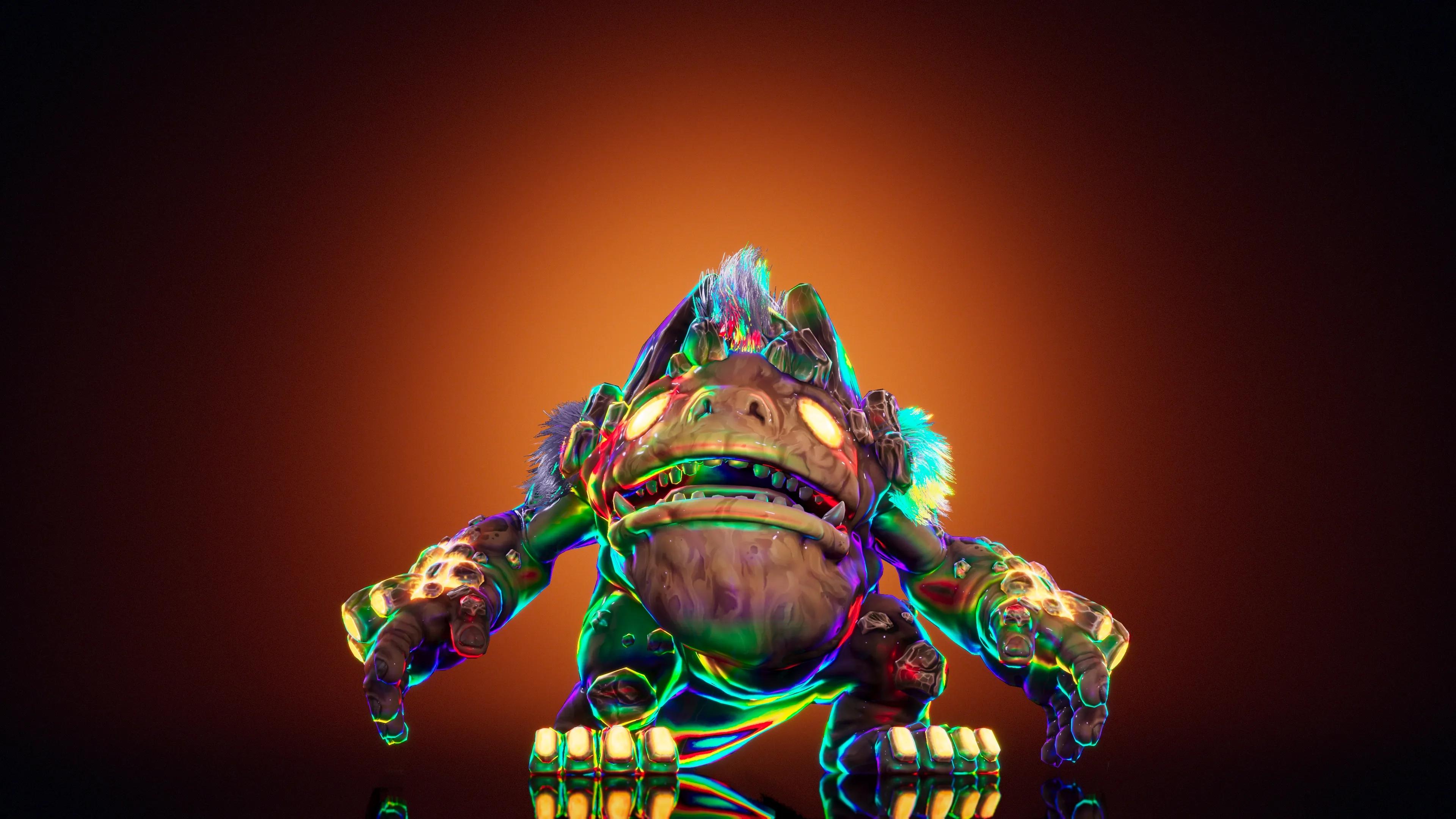 Lesser Fire Grokko