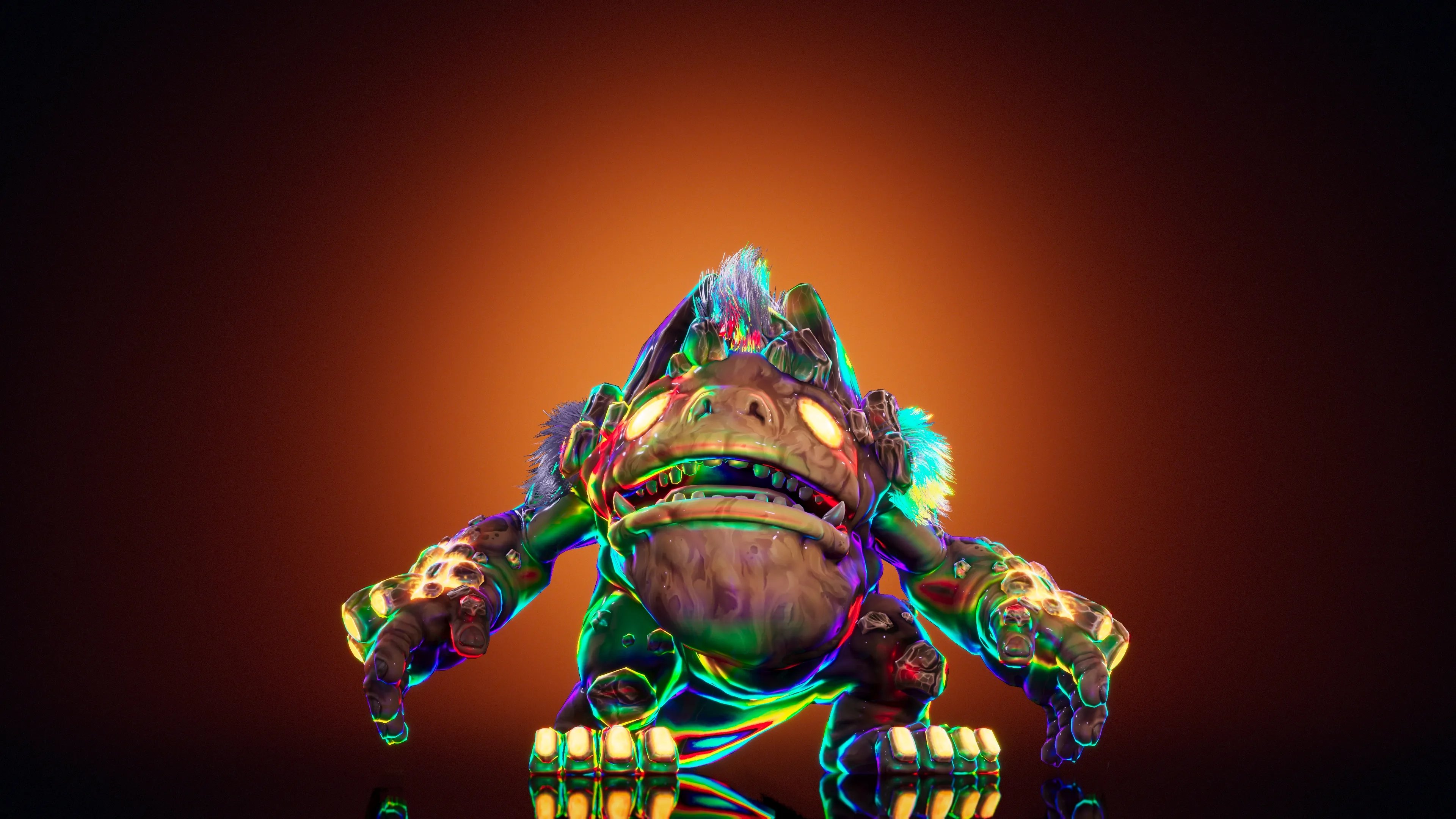 Lesser Fire Grokko